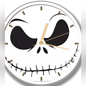 Jack Skellington Halloween clock